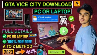 🎮 GTA VICE CITY DOWNLOAD PC  HOW TO DOWNLOAD AND INSTALL GTA VICE CITY IN PC amp LAPTOP  VICE CITY [upl. by Kehsihba]