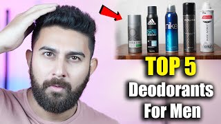 TOP 5 Deodorants For Men In India 2024 I Cheap Deodorants That Smell Great I DSBOSSKO [upl. by Gader]