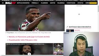 Presidente do Fluminense faz único pedido para vender Arias ao Cruzeiro e Mattos é informado [upl. by Leitman]