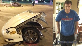 23YearOld Survives Horrific Car Crash Involving Alleged Drunk Driver [upl. by Nerrej]