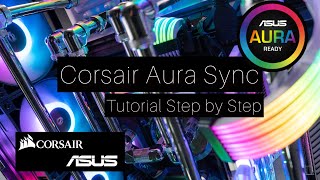 How To Enable Aura Sync Control For Your Corsair RGB Memory [upl. by Truk365]