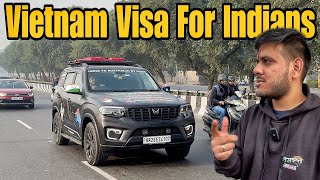 How To Apply Vietnam Tourist Visa For Indians 😍 India To Australia By Road EP2 [upl. by Giraldo]