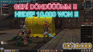 GERİ GELDİK 10000 WON HAYALE DÜŞTÜÜK PART 1 bagjanamu  3010000 metin2 metin2tr [upl. by Etteyniv11]