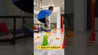 AGILITY CIRCUIT 🔥 PLYOMETRICS ⚡️ SPEED 🌟 POWER speedandagility exercise sports [upl. by Dwane]