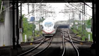 ICE Züge Frankfurt am Main Flughafen Fernbahnhof im Mai 2013 [upl. by Latouche]