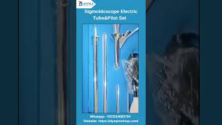 Sigmoidoscope Electric TubeampPilot Set Gynecology Proctoscope Anoscope Surgical Instruments [upl. by Yelak]