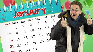 January  Calendar Song for Kids  Jack Hartmann [upl. by Cleodal]