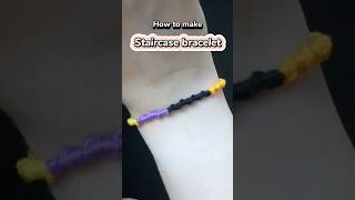 How to make a staircase bracelet [upl. by Alimrahs]