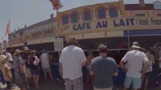 Jazz Fest New Orleans 2014  Food Vendors [upl. by Nylirehs352]