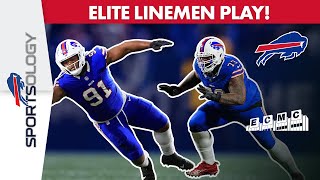 Offensive Lines Elite Protection Ed Olivers Dominance amp Running Back Production  Buffalo Bills [upl. by Piegari38]