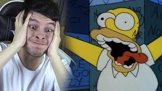 EL NUEVO ANIMATRÓNICO DE HOMERO SIMPSON  ME CAGO DEL SUSTO  Fun Times At Homers  DeGoBooM [upl. by Lyrrad]