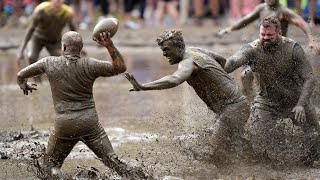 New Hampshire football tournament celebrates 50 years of muddy fun [upl. by Yoko385]