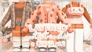 aesthetic 3D LAYERED OUTFIT CODES for bloxburg amp berry avenue PT2 roblox berryavenue bloxburg [upl. by Anelrac644]