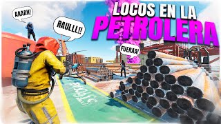 Nos VOLVEMOS LOCOS en la PETROLERA  RUST  Gameplay español [upl. by Arbrab782]