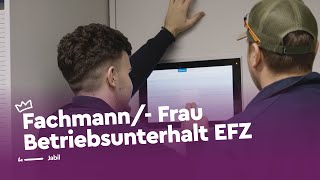 Meister der Wartung Fachmannfrau Betriebsunterhalt EFZ  Jabil  Lehrstellenvideo  Yousty [upl. by Rabkin]