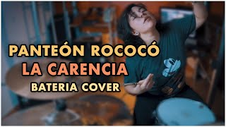 Panteón Rococó La Carencia Bateria Cover [upl. by Ayihsa]