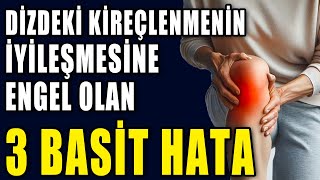 DİZDEKİ KİREÇLENMENİN İYİLEŞMESİNE ENGEL OLAN 3 BASİT HATA aktifizyo fiziktedavi dizağrısı [upl. by Cecilia]