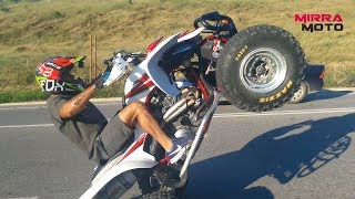 Crazy Riding Quad Yamaha Raptor 660 Yamaha  UNLIMITED [upl. by Maurreen797]