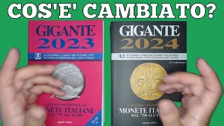 CATALOGO DI MONETE GIGANTE 2024 COSE CAMBIATO  CONFRONTO GIGANTE 2024 VS GIGANTE 2023 [upl. by Irolav438]