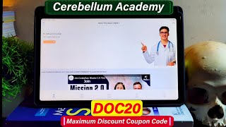 Cerebellum Academy Maximum Discounted Coupon CodeCerebellum NEET PG 25 Discount Coupon [upl. by Chatwin]