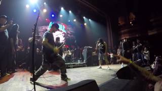 Madball LIVE at BlackNBlue Bowl 2016 New York City Webster Hall Black N Blue Bowl Productions [upl. by Anissej]