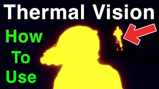 GTA 5 Online How to Use Thermal Vision Goggles NEW [upl. by Yrkcaz]