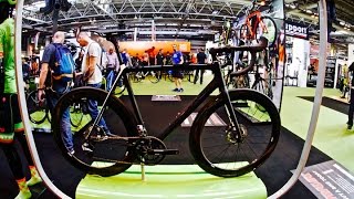 £10000 Cannondale Super 6 Evo Hi Mod Black Inc  Cycle Show 2016 [upl. by Eartha]