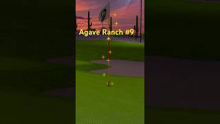 Agave Ranch Hole 9 Eagle from 27 yards ￼ [upl. by Hadeehuat]