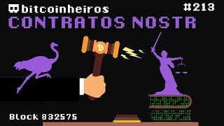 Contratos Privados usando NOSTR e BTC  Convidados Julio Santos e Marcus [upl. by Asirrac61]