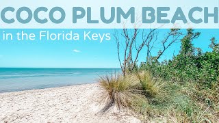 Coco Plum Beach in Marathon Florida  Florida Keys Beaches [upl. by Ykcaj]