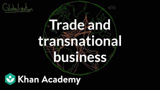 Globalization trade and transnational corporations  Society and Culture  MCAT  Khan Academy [upl. by Roanne]