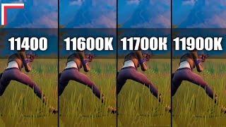 Intel 11400 vs 11600K vs 11700k vs 11900K — Test in 10 Games 1080p 1440p [upl. by Ailbert443]