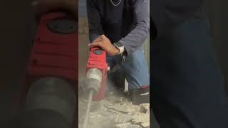 Hammer drill vs Tile [upl. by Coster908]