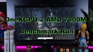 OneXGPU 2 AMD RX 7800M Benchmark 3DMark Score 15806 [upl. by Anec]