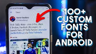 How to Change Font in any Android without Root 2020 [upl. by Jedd496]