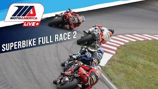 Steel Commander Superbike Race 2 at Brainerd 2024  FULL RACE  MotoAmerica [upl. by Hepsoj]