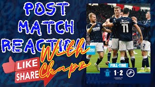 Southampton Vs Millwall Post Match Reaction With Chapz [upl. by Allicserp525]