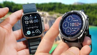 Garmin Fenix 8 vs Apple Watch Ultra 2  Rugged Smartwatches Comparison [upl. by As]