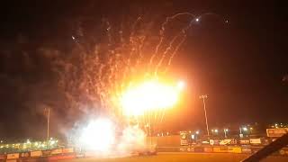 Fireworks At The Diamond Richmond Flying Squirrels [upl. by Hcahsem]