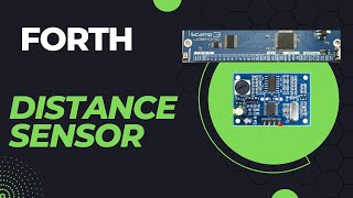 JSNSR04t Distance Sensor  FlashForth [upl. by Blithe]