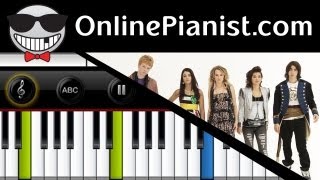 Bridgit Mendler  Determinate Lemonade Mouth  Piano Tutorial [upl. by Kathrine]