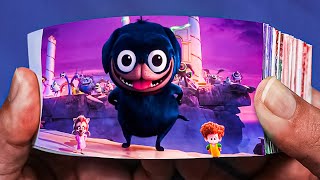 Hotel Transylvania 3 Flipbook  DJ Battle Scene Flip Book [upl. by Pilihp]