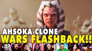 Reactors Reaction To Seeing Baby Ashoka Clone Wars Flashback On Ashoka Episode 5  Mixed Reactions [upl. by Ellicott729]