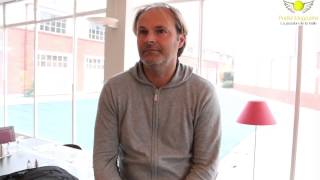 Interview Thierry Champion  Padel [upl. by Gerrit]