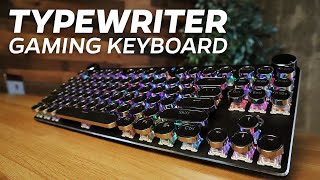 This Keyboard Couldve Been So AMAZING  STOGA Typewriter Gaming Keyboard Review Amazon [upl. by Jezebel304]