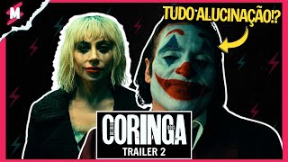 CORINGA 2 Trailer 2 React e Análise  LADY GAGA CORINGOU [upl. by Ydissac]