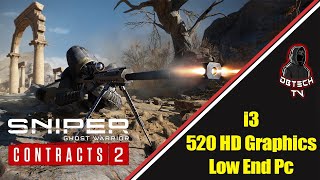 Sniper Ghost Warrior Contracts 2  i3 6006u 8 Gb Ram 520 Hd Graphics  Low Ended PC [upl. by Deane878]