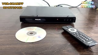 PHILIPS DVP2805 NEW CONDITION DVD PLAYER ONLY RS2000 WITH COURIER CONTACT 9916735152 [upl. by Ecyac]