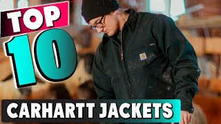 Best Carhartt Jacket In 2024  Top 10 New Carhartt Jackets Review [upl. by Tremaine]