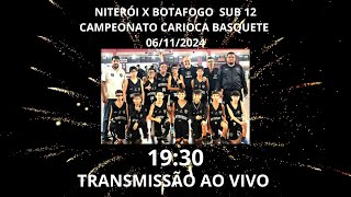 NITERÓI X BOTAFOGO SUB 12 CAMPEONATO CARIOCA 06112024 CLUBE PORTUGUÊS DE NITERÓI [upl. by Clarissa]